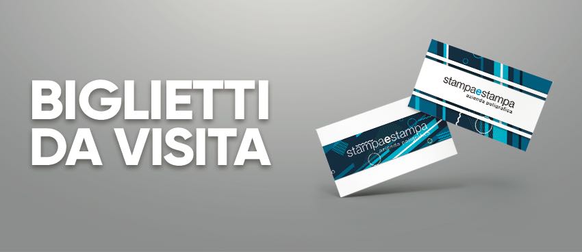 Biglietti da visita stampati: crea i tuoi biglietti da visita online